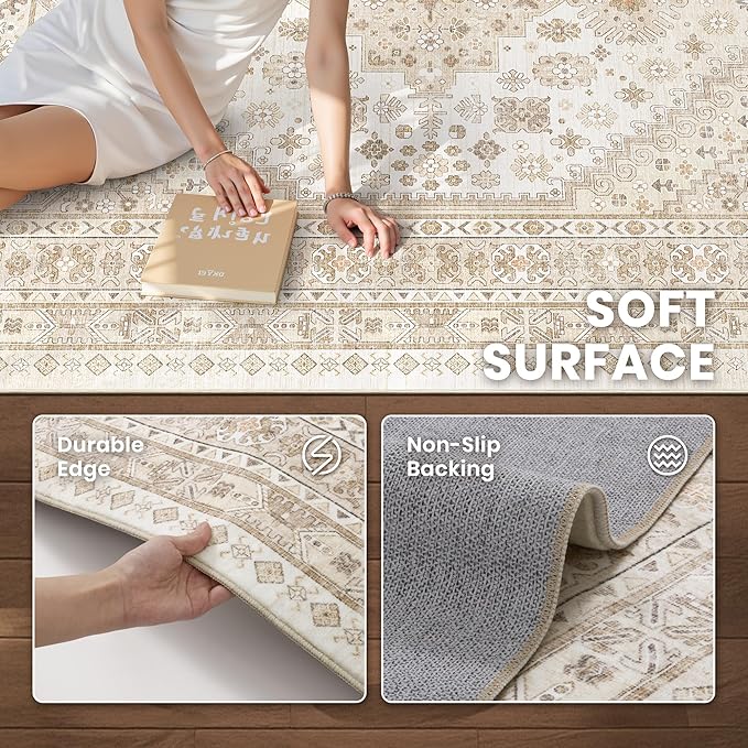 zesthome Washable Runner Rug 2.5x12 - Image 5