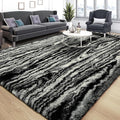 Tepook Soft Fluffy Rugs for Bedroom, 4x6 Area Rug for Living Room, Modern by Tepook