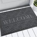 Yimobra Welcome Mat Outdoor Indoor, 36x24 All-Season Waterproof, All-Weather by Yimobra