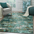 Area Rugs 5x8 for Living Room Bedroom, Modern Abstract Machine Washable Rug by BEIMO
