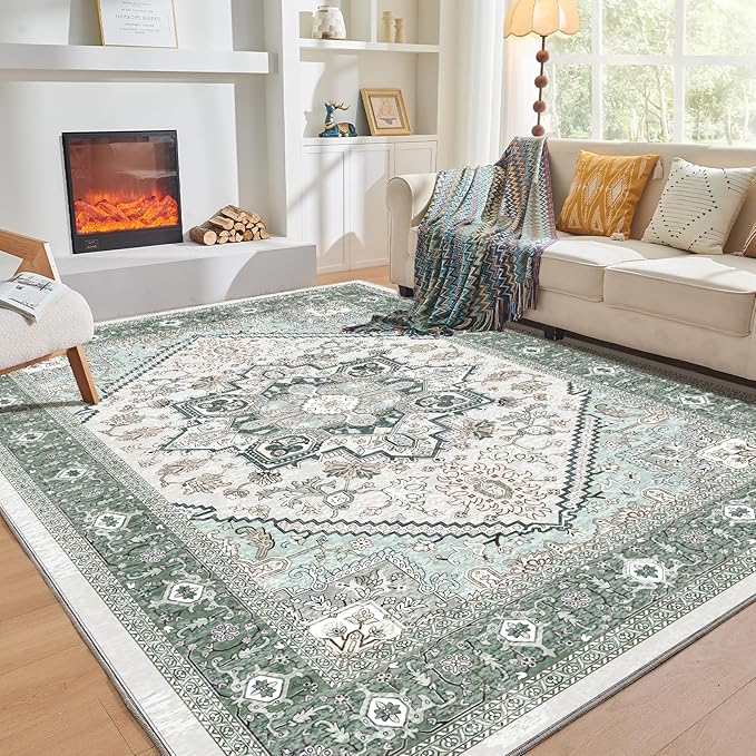 OPPODREAM Soft Area Rugs 5x7, 5x7 Washable Rug by OPPODREAM