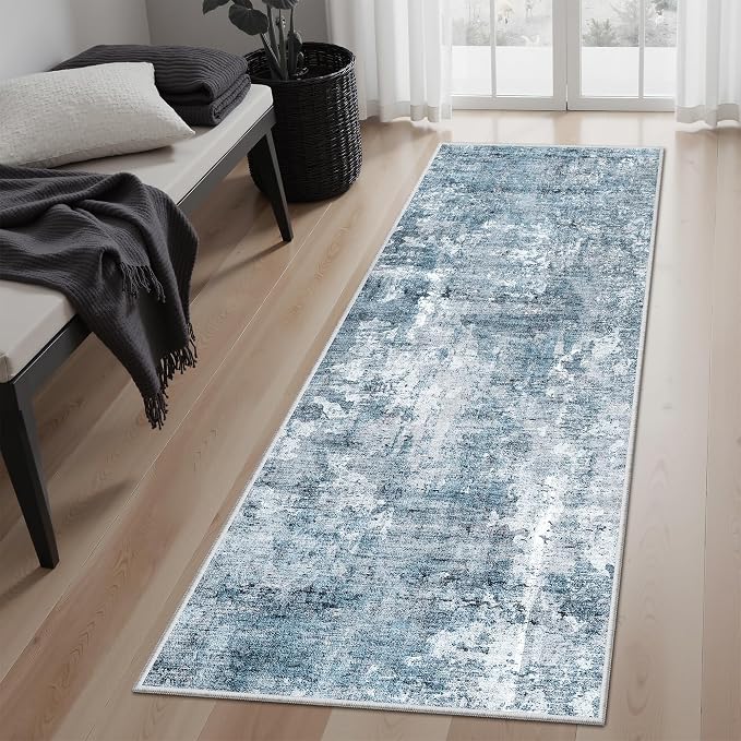 Runner Rug 2x5 Washable Non-Slip Kitchen Runner Rugs by Soalmost