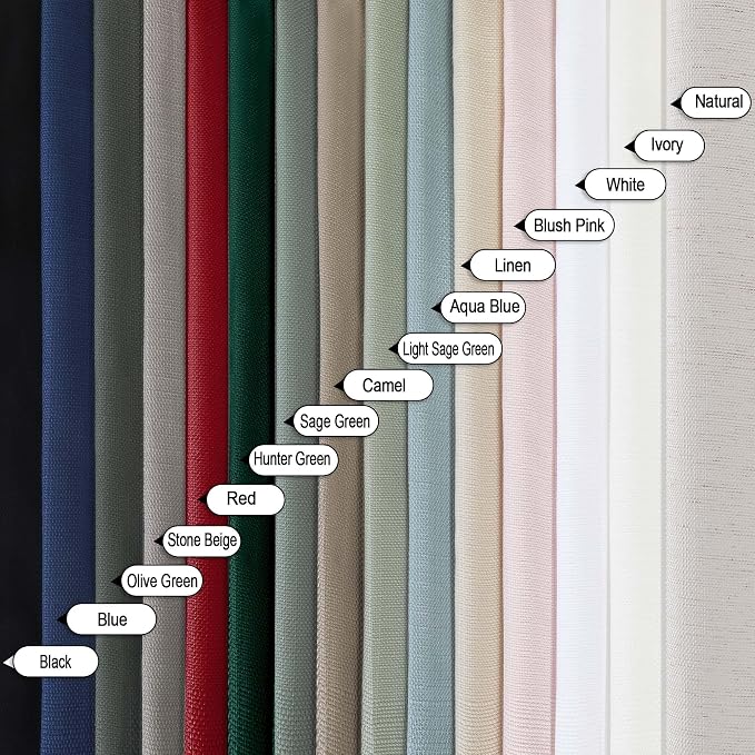 Chyhomenyc White Short Curtain Valance - Image 7