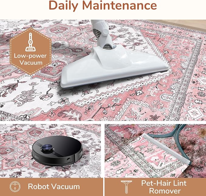 OPPODREAM Soft Area Rugs 3x5, Washable Rugs - Image 5