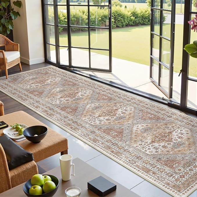 Runner Rug 2x10, Ultra-Thin Kitchen Rugs Non Slip Washable Rugs - Image 4