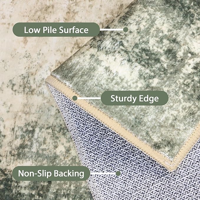 BEIMO Area Rugs 10x14 for Living Room Bedroom, Modern Abstract Machine Washable - Image 8