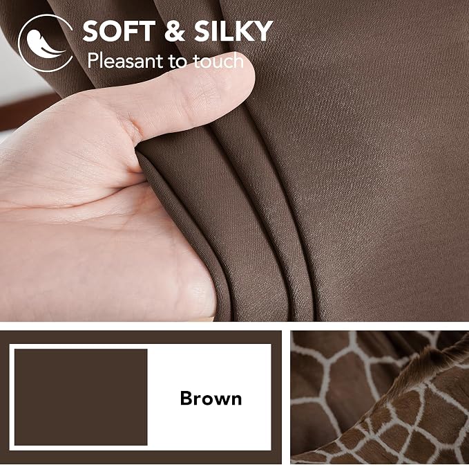 Deconovo Back Tab and Rod Pocket Blackout Curtains, Thermal Insulated Window - Image 7