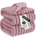 Bedsure GentleSoft Pink California King Size Blanket by BEDSURE