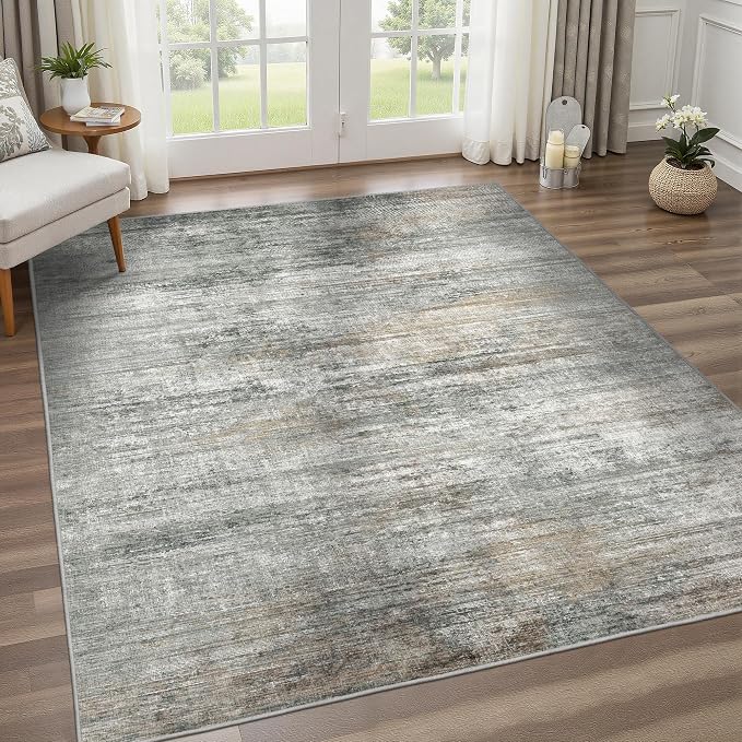 BEIMO Area Rugs 10x14 for Living Room Bedroom, Modern Abstract Machine Washable - Image 3