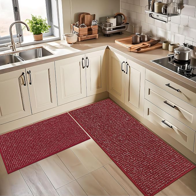 BEQHAUSE Kitchen Runner Rugs 24"x60", Non-Slip Kitchen Mats - Image 8
