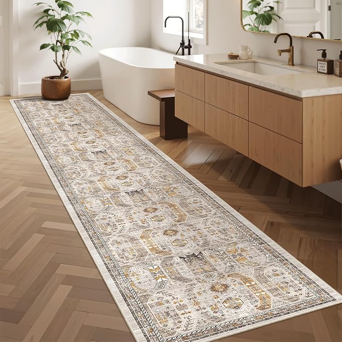 Madane Hallway Runner Rug 2x12, Extra Long Washable Runner Rugs - Image 5