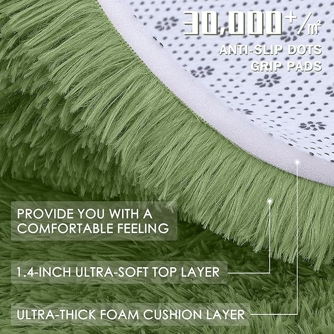 OLANLY 8x10 Machine Washable Large Area Rugs - Image 5