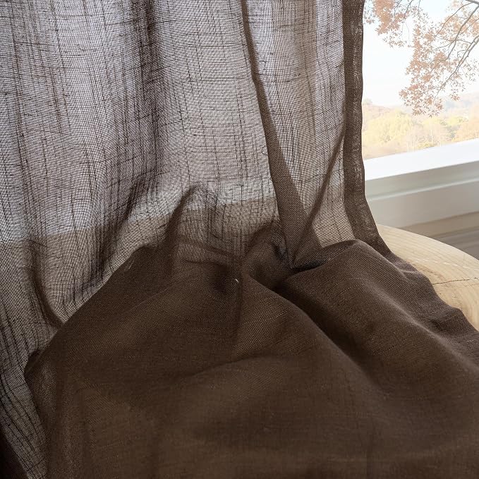 BGment Long Linen Curtains 102 Inch Length - Image 7