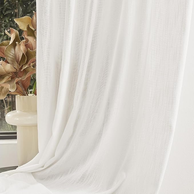 MYSKY HOME Extra Long Curtains for Living Room, Soft Cotton and polyester - Image 8