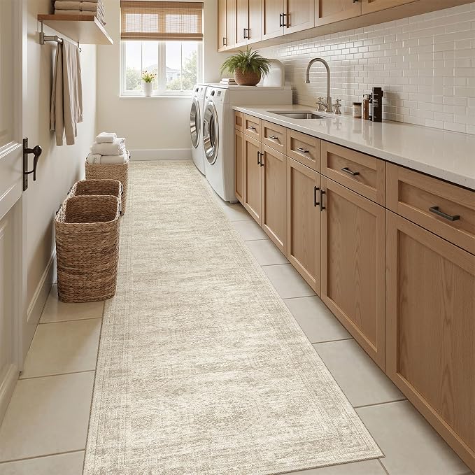 Runner Rug 2'x10' Washable Non-Slip Runner Rugs - Image 9