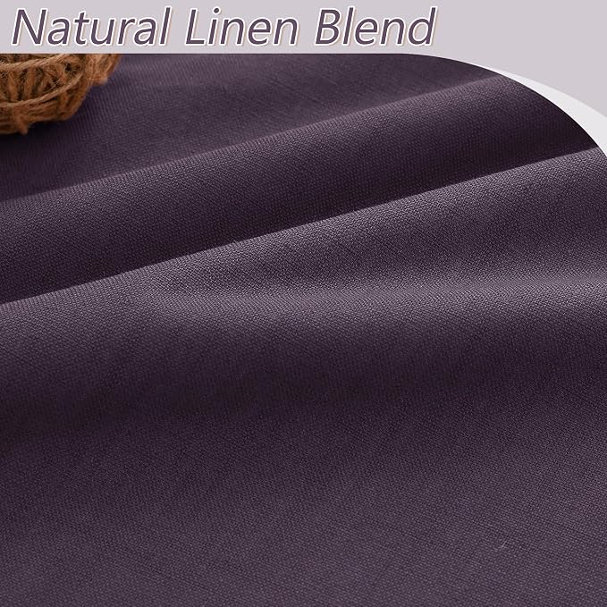 Guken 100% Blackout Curtains 108 Inch Length 2 Panels Set - Image 3