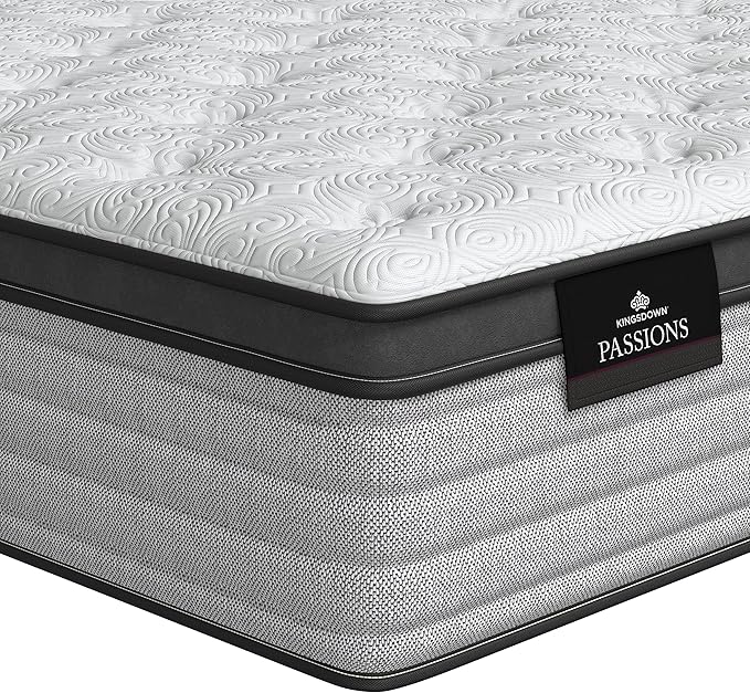 Kingsdown Passions Imagination Pillow Top Mattress, Twin Extra Long