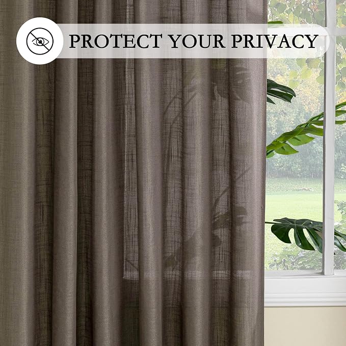 MYSKY HOME French Door Curtains - Image 5
