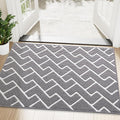 OLANLY Front Door Mat, Non-Slip Rubber Backing, Dirt Resistant and Absorbent by OLANLY