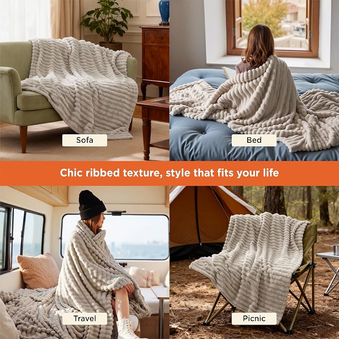 Bedsure GentleSoft Throw Blanket - Image 4