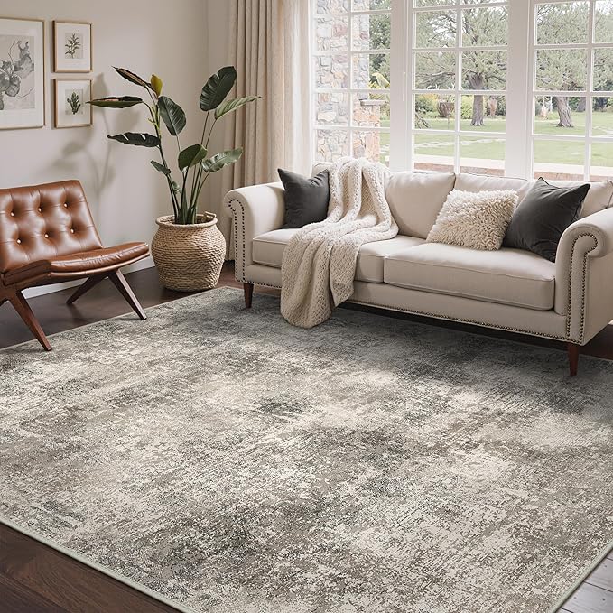 BEIMO Area Rugs 10x14 for Living Room Bedroom, Modern Abstract Machine Washable by BEIMO