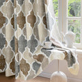 Beauoop 100% Blackout Curtains 84 Inches Long 2 Panels by Beauoop