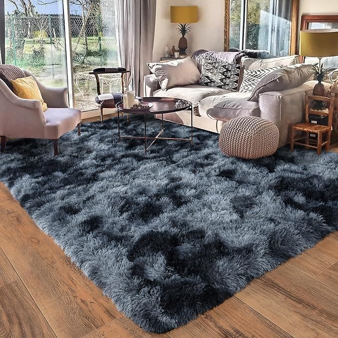 Rugs for Living Room 6x9, Soft Shaggy Modern Shag Area Rug for Bedroom - Image 2