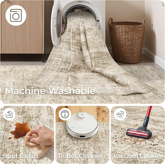 3x8 Runner Rug Non Slip Washable - Image 8