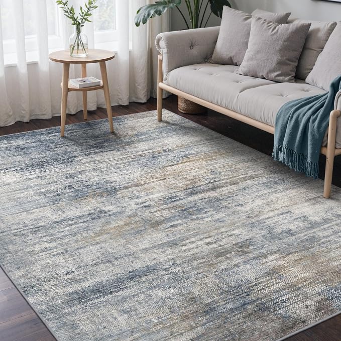 BEIMO Area Rugs 5x7 for Living Room Bedroom, Modern Abstract Machine Washable by BEIMO