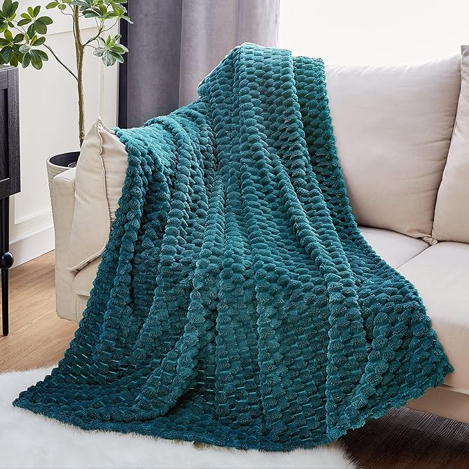 EXQ Home Fleece Throw Blanket for Couch or Bed - Image 4