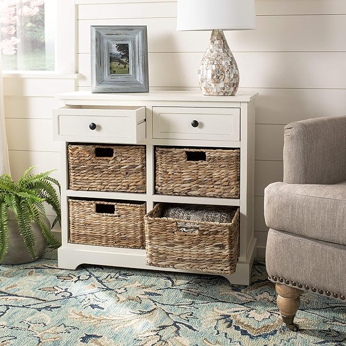 SAFAVIEH American Homes Collection Herman Vintage Grey Storage Unit
